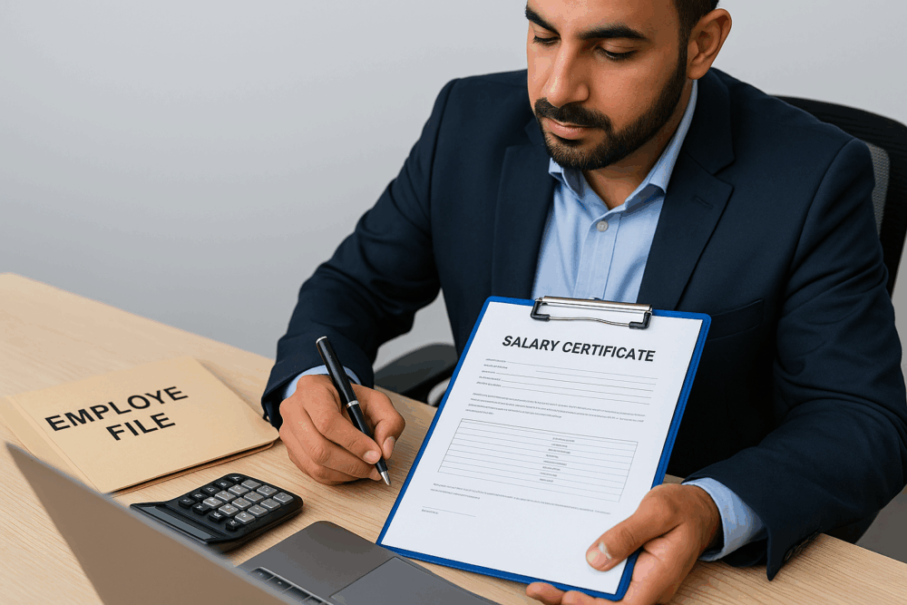 Salary Certificate Format UAE Employer Guide 2025 2 Salary Certificate Format UAE Employer Guide 2025