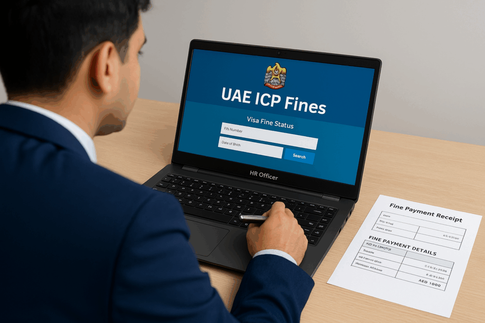 3 Visa Fine Check in UAE Employers Guide to Avoid Penalties 2 Visa Fine Check in UAE Employer’s Guide to Avoid Penalties