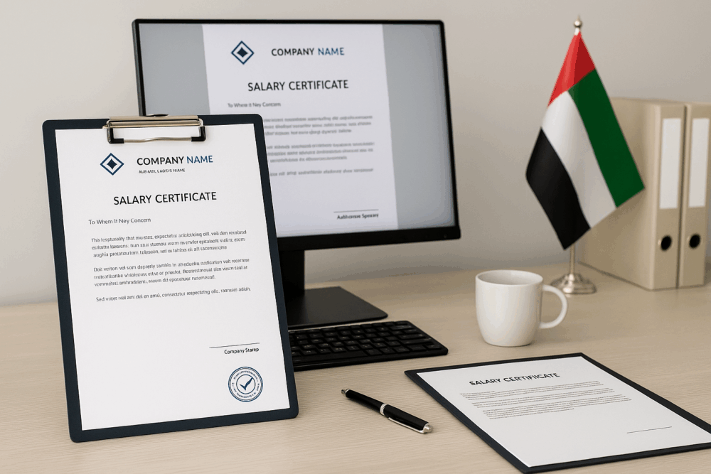 Master The Salary Certificate Format UAE Employer Guide 2025 2 Master The Salary Certificate Format UAE Employer Guide 2025