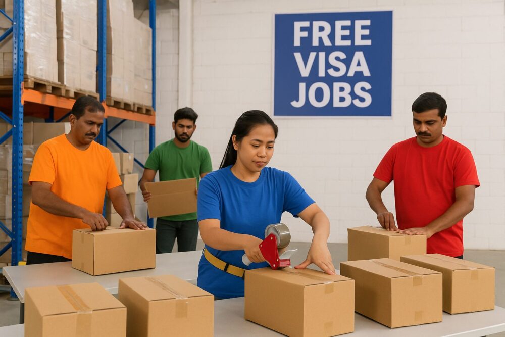 Packing Helper Jobs in Dubai with Free Visa 2025