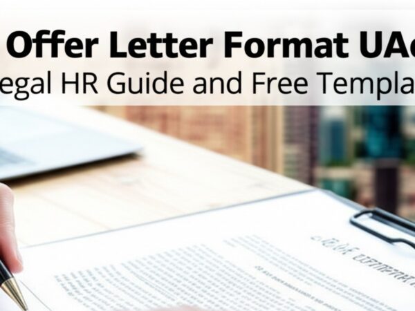 Offer Letter Format UAE Legal HR Guide and Free Template